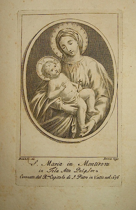 Bombelli P. S.Maria in Monterone 1793 Roma 